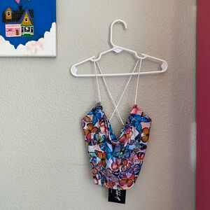NWT Israella Butteryfly Crop | S